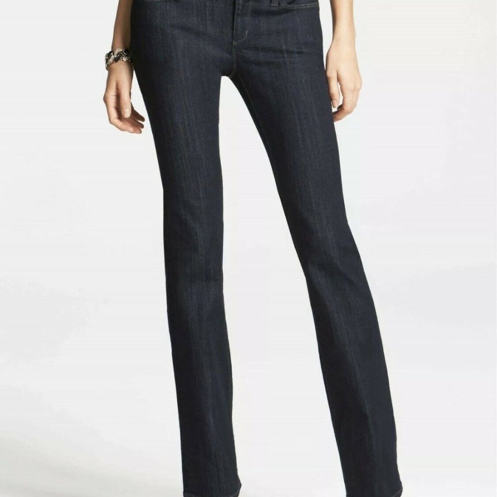 EUC Ann Taylor Modern Boot Cut Denim Jeans 0P